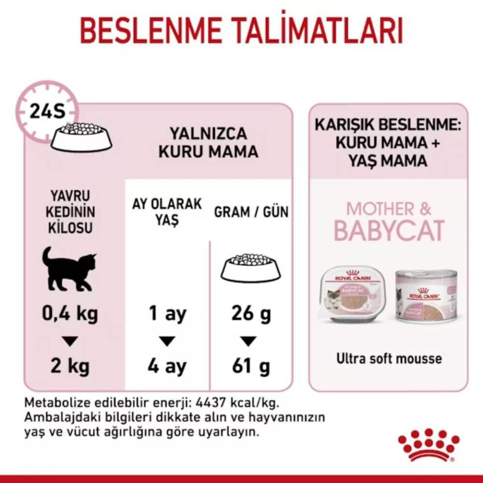 Royal Canin Mother&Babycat Yavru Kedi Maması 4kg