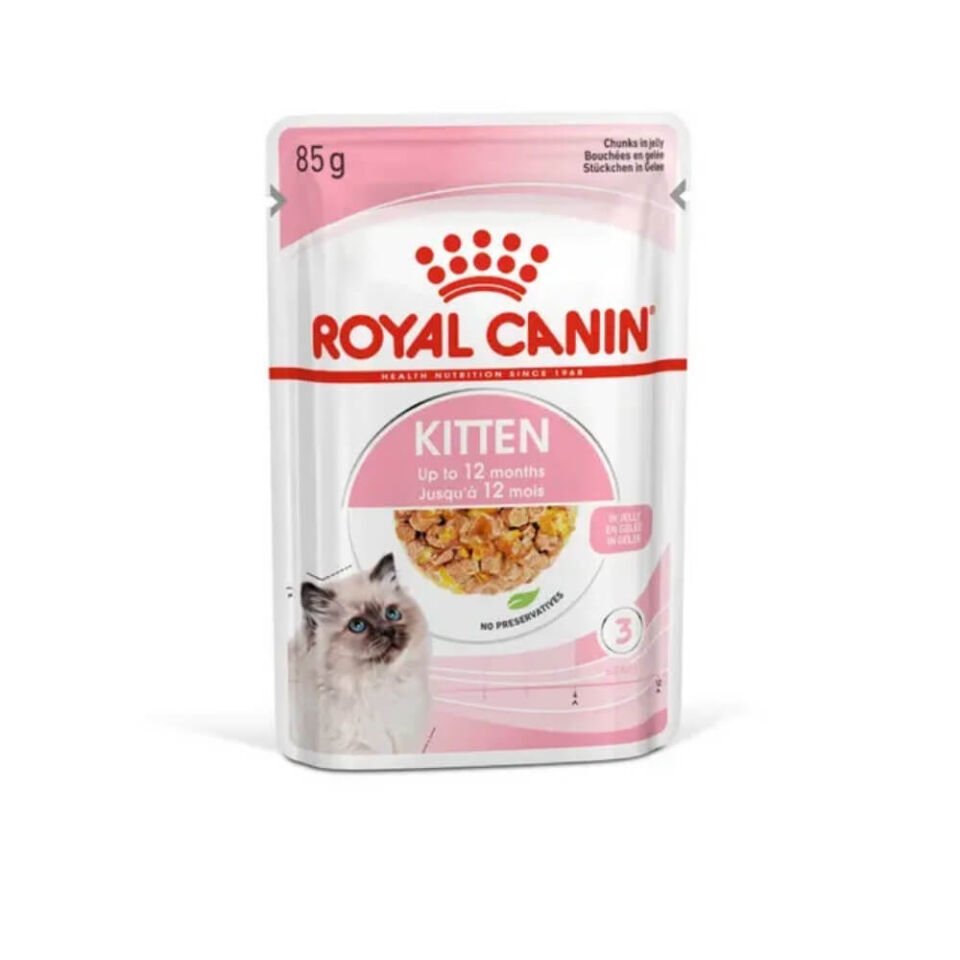 Royal Canin Pouch Kitten Jöle İçinde Yavru Kedi Konservesi 85gr