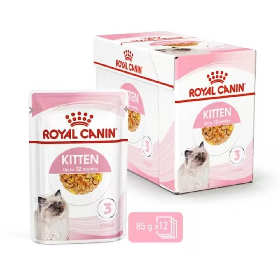 Royal Canin Pouch Kitten Jöle İçinde Yavru Kedi Konservesi 85gr