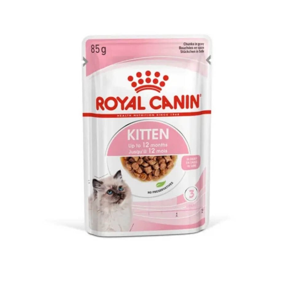 Royal Canin Pouch Kitten Sos İçinde Yavru Kedi Konservesi 85gr
