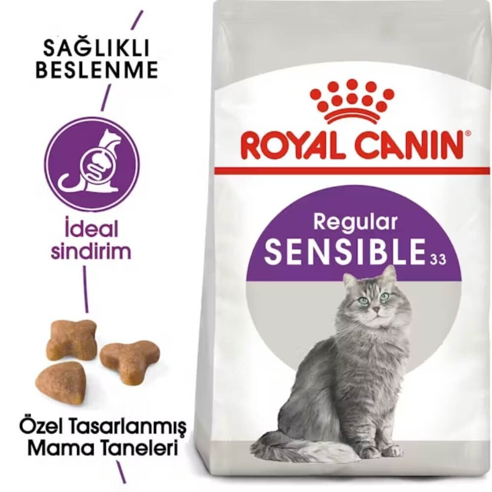 Royal Canin Sensible 33 Hassas Sindirim Sistemi Destekleyici Kedi Maması 2kg