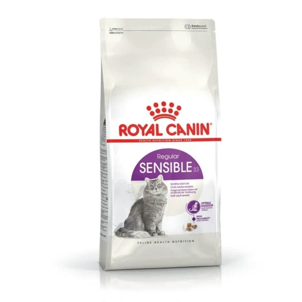 Royal Canin Sensible 33 Hassas Sindirim Sistemli Kediler İçin Yetişkin Kedi Maması 4kg