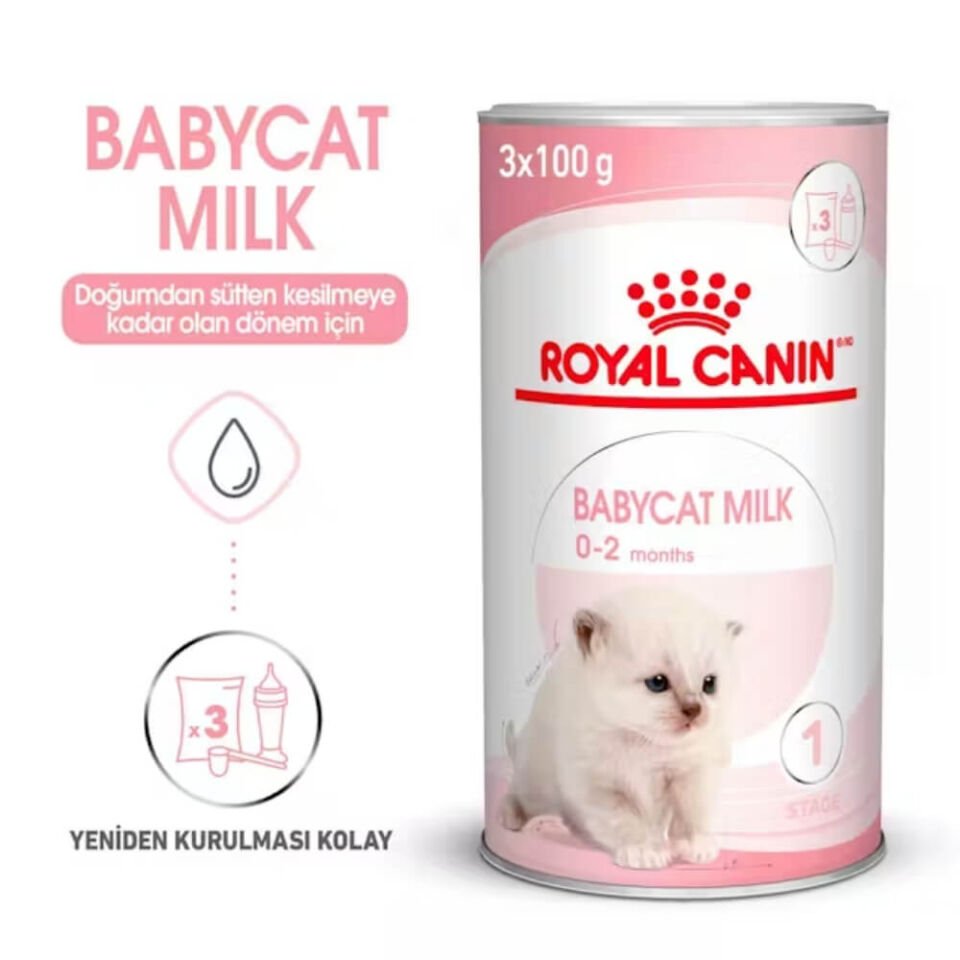 Royal Canin Babycat Milk Yavru Kedi Süt Tozu 300gr