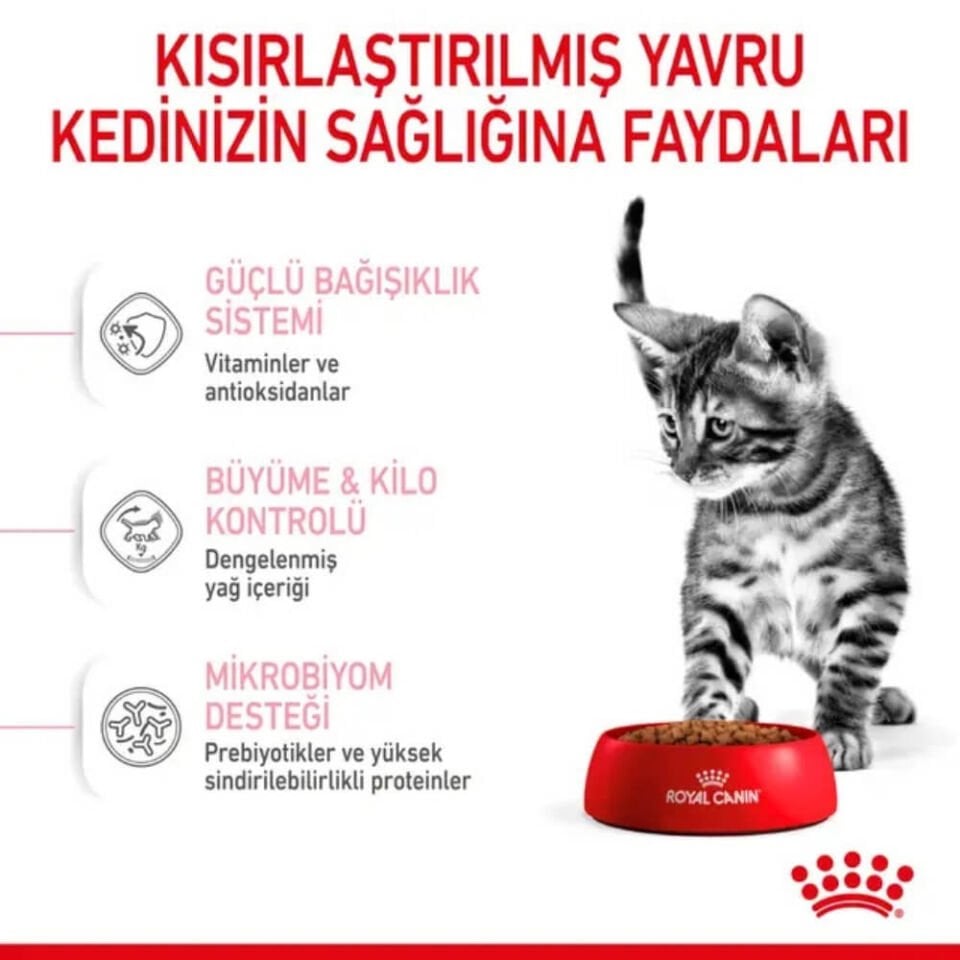 Royal Canin Kitten Gravy Sterilised Kısırlaştırılmış Yavru Kedi Konservesi 85gr