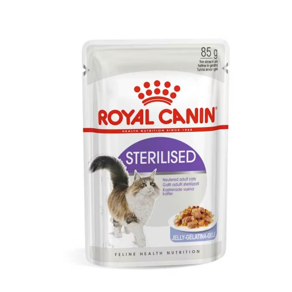 Royal Canin Jöle İçinde Kısırlaştırılmış Yetişkin Kedi Konservesi 85gr