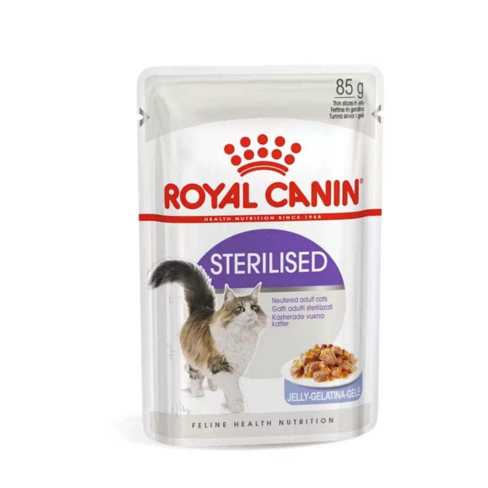 Royal Canin Jöle İçinde Kısırlaştırılmış Yetişkin Kedi Konservesi 85gr