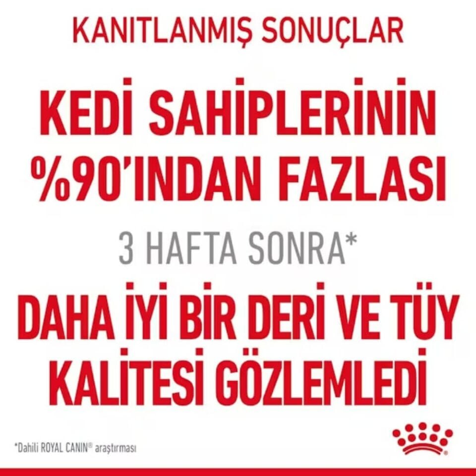 Royal Canin Hair&Skin Hassas Tüylü Kedi Maması 4kg