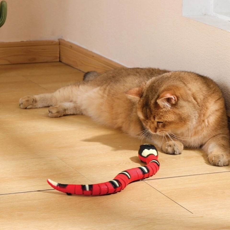 M-Pets Hareketli Yılan Kedi Oyuncağı 40x4x3,5cm