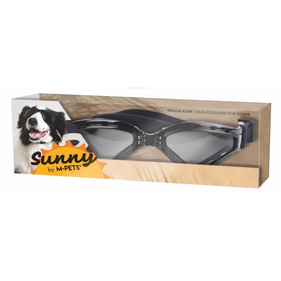 M-Pets Sunny Trailblazer Köpek Gözlüğü 15,7x7,5cm (Siyah)