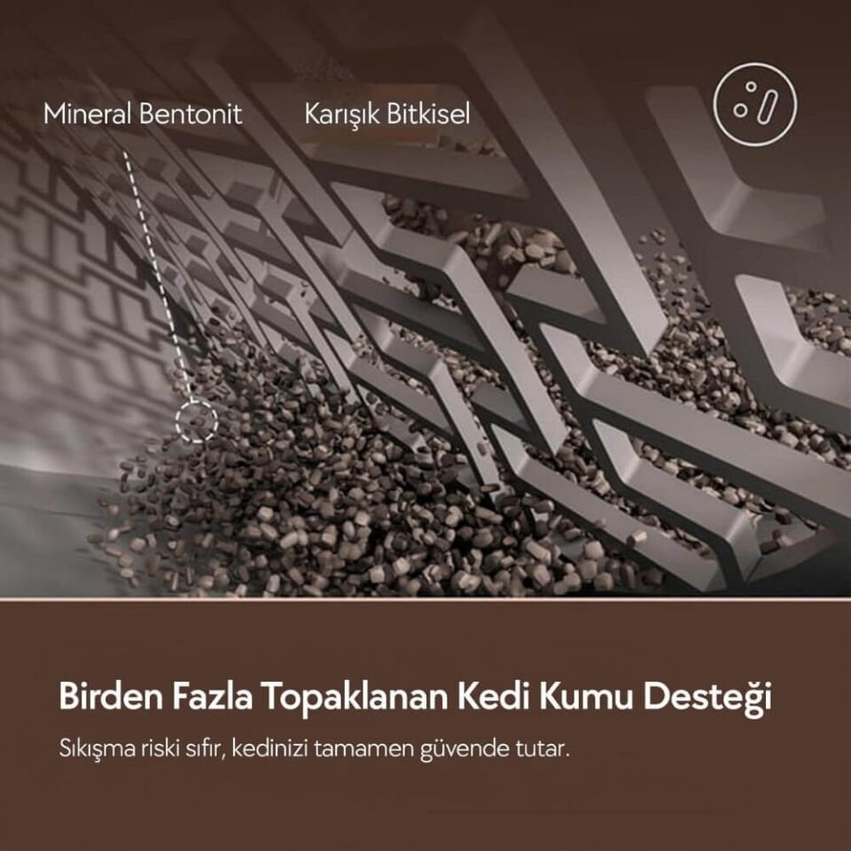 Els Pet Otomatik Koku Kontrollü Akıllı Kedi Tuvaleti