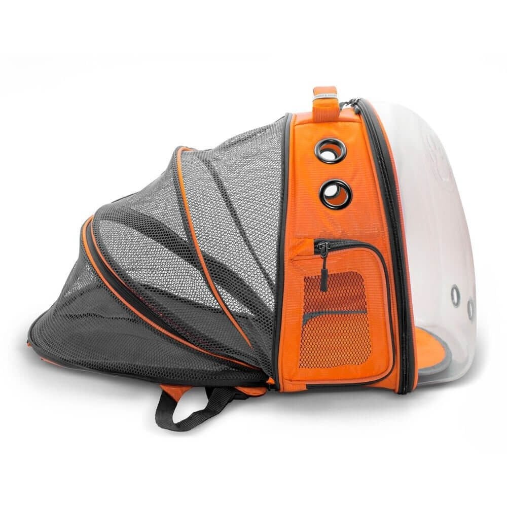 Cattie Yeni Fileli Taşıma Sırt Çantası Turuncu 25x60x40CM