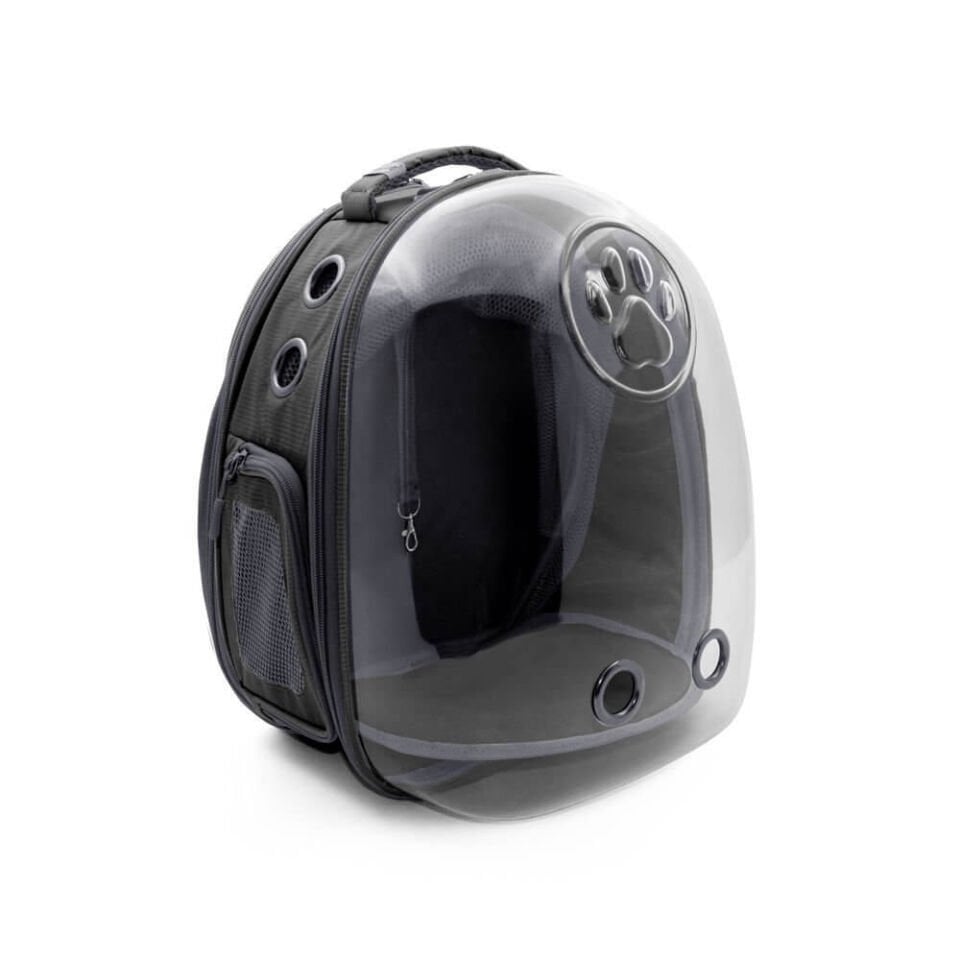 Cattie Yeni Fileli Taşıma Sırt Çantası Gri 25x60x40CM