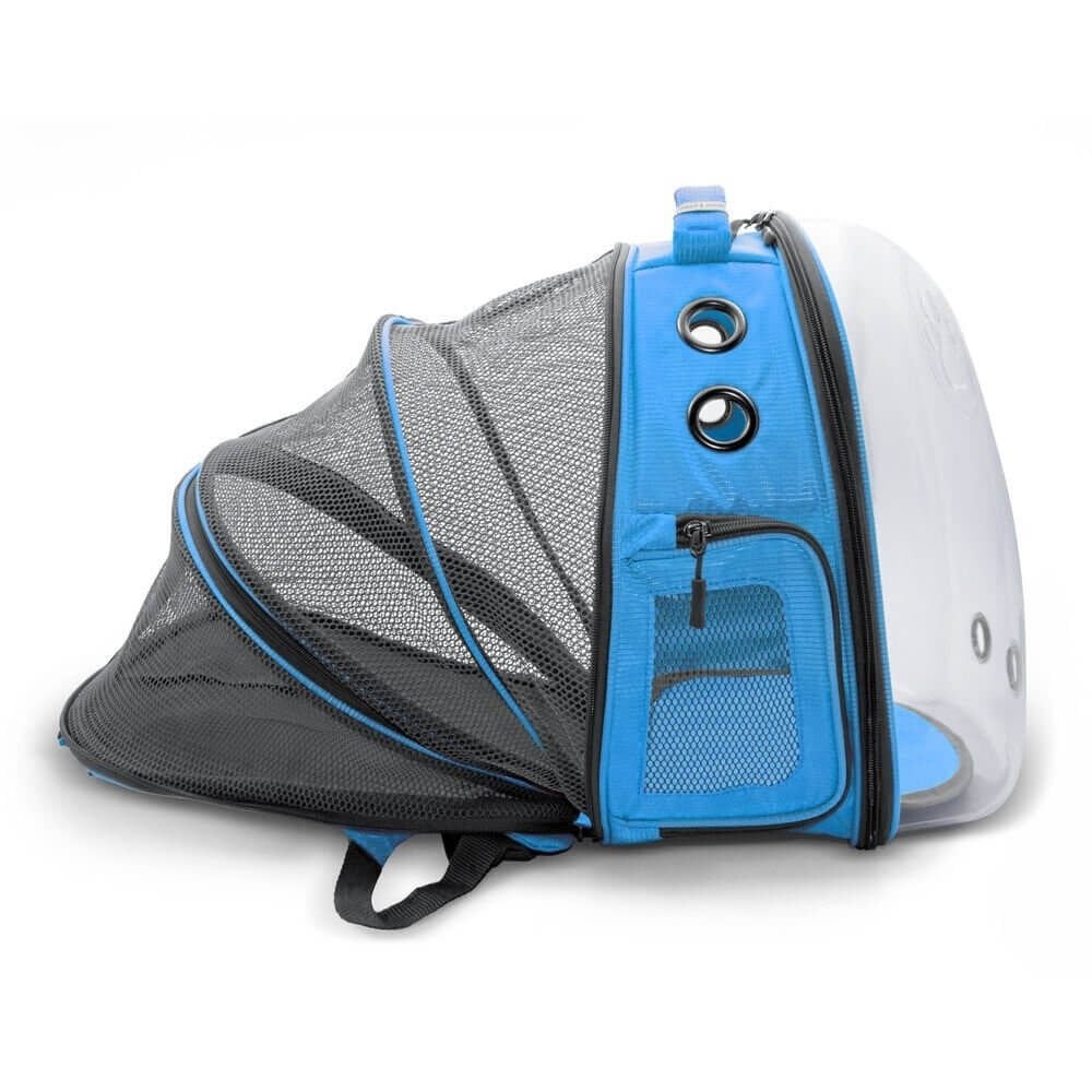 Cattie Yeni Fileli Taşıma Sırt Çantası Mavi 25x60x40CM
