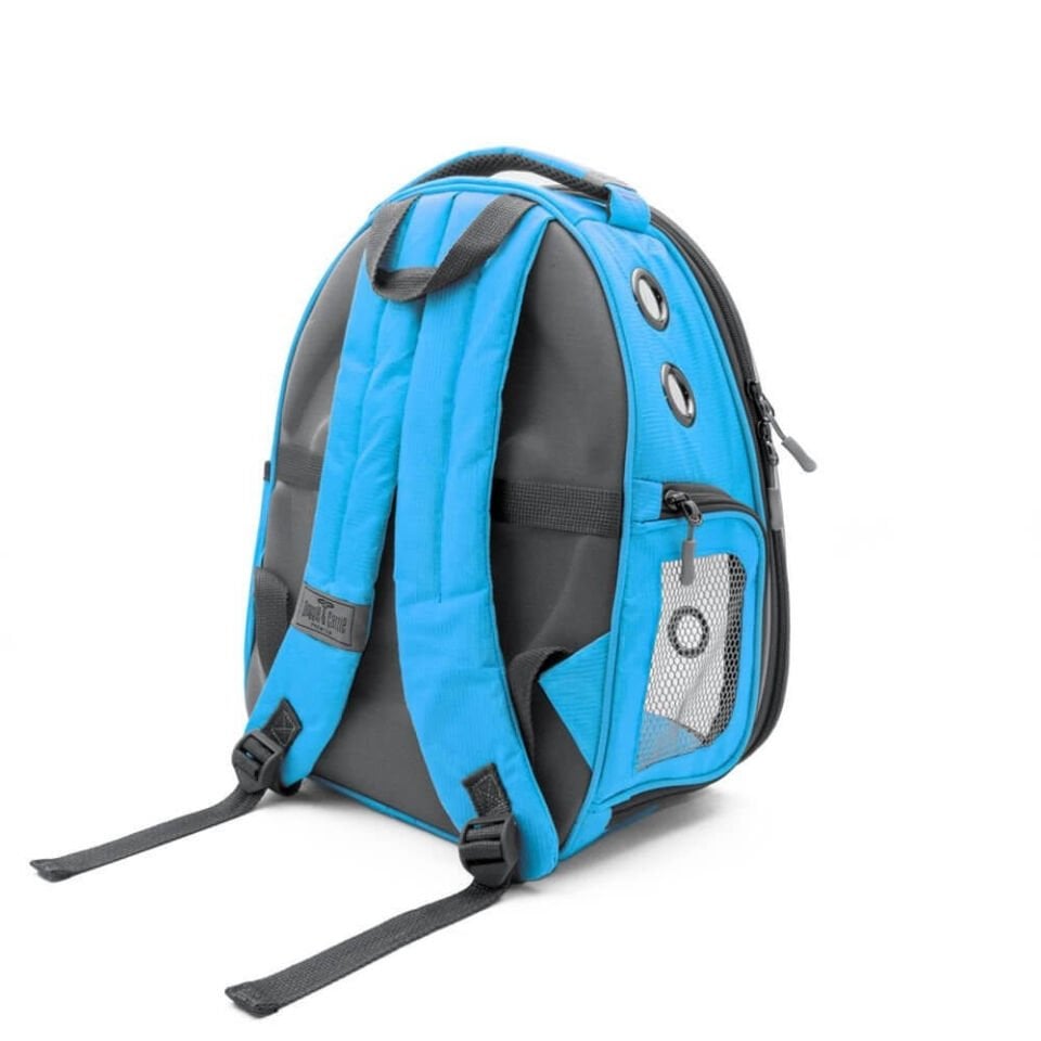 Cattie Yeni Şeffaf Taşıma Sırt Çantası Mavi 25x30x40CM