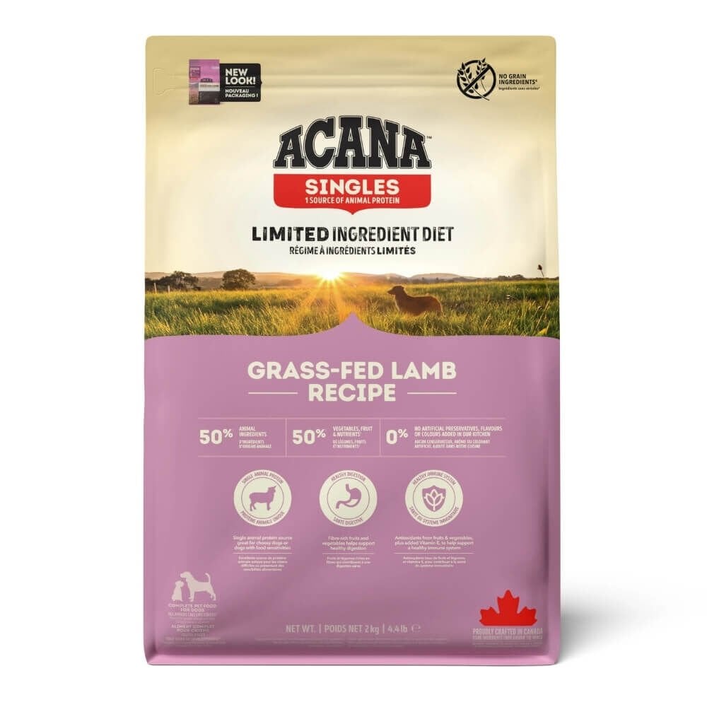 Acana Grass-Fed Lamb Kuzulu Tahılsız Köpek Maması 2kg