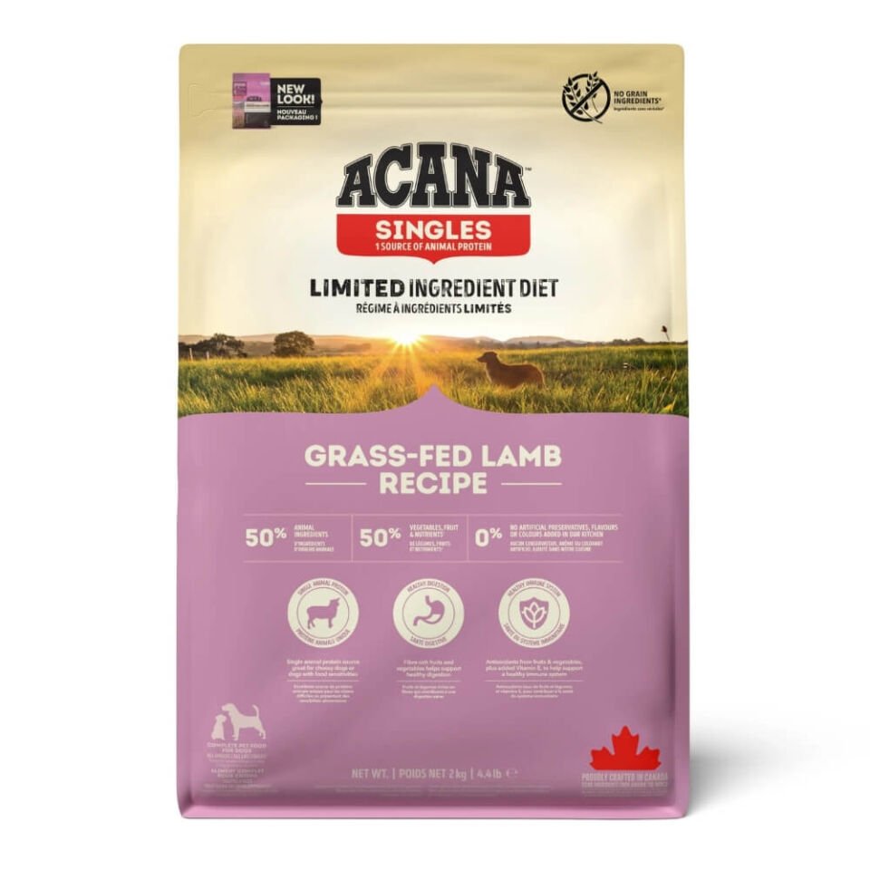 Acana Grass-Fed Lamb Kuzulu Tahılsız Köpek Maması 2kg