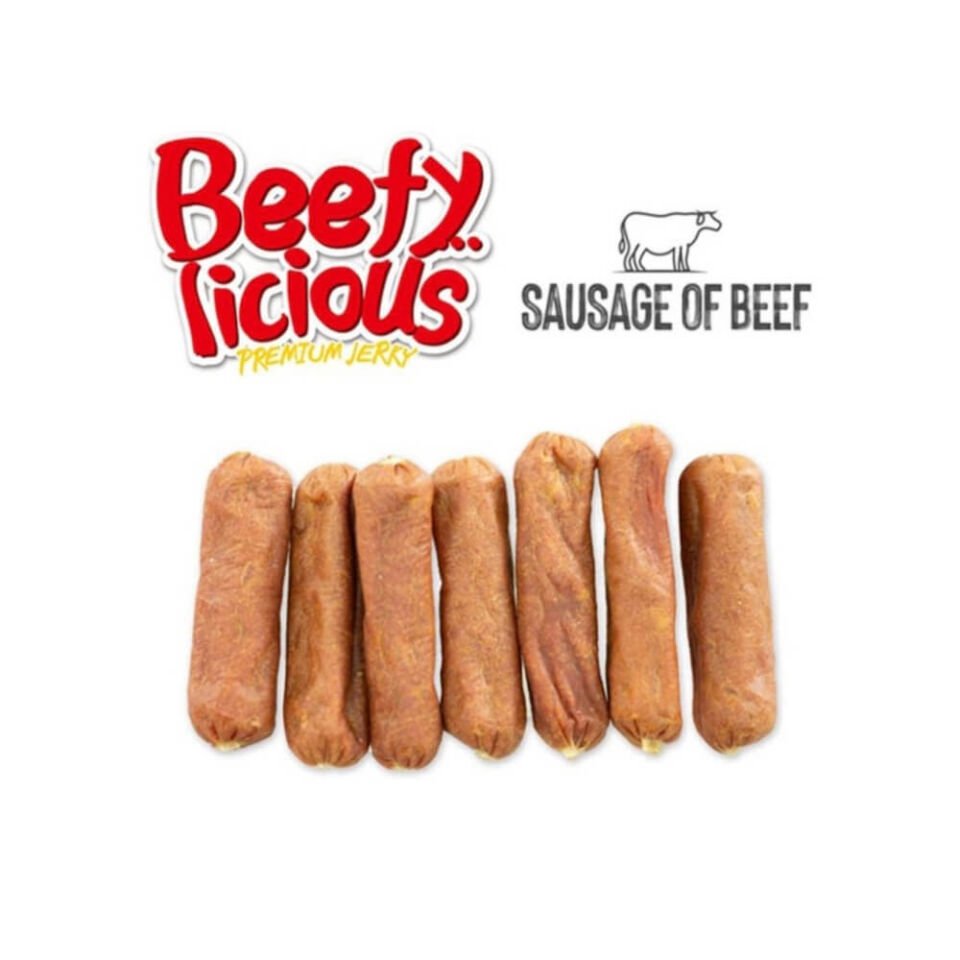 Dentalight Beffy Licious Kurutulmuş Sığırlı Sosis Köpek Ödül Maması 70gr