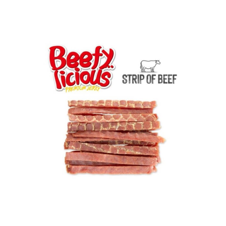 Dentalight Beffy Licious Kurutulmuş Sığırlı Şerit Köpek Maması 70gr