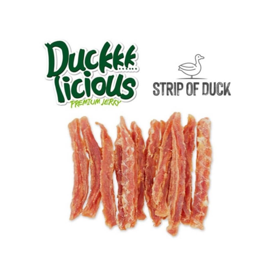 Dentalight Duckkk Licious Kurutulmuş Ördekli Şerit Köpek Ödül Maması 70gr