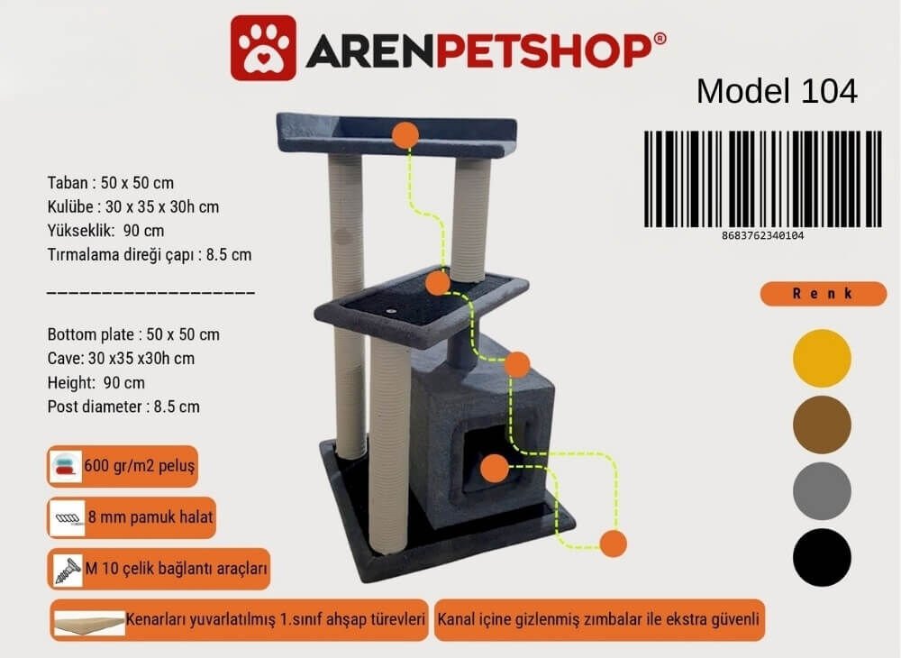 Zaf Tırmalama Tahtası Model-104