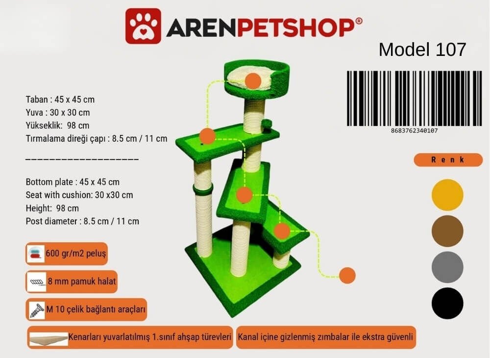 Zaf Tırmalama Tahtası Model-107
