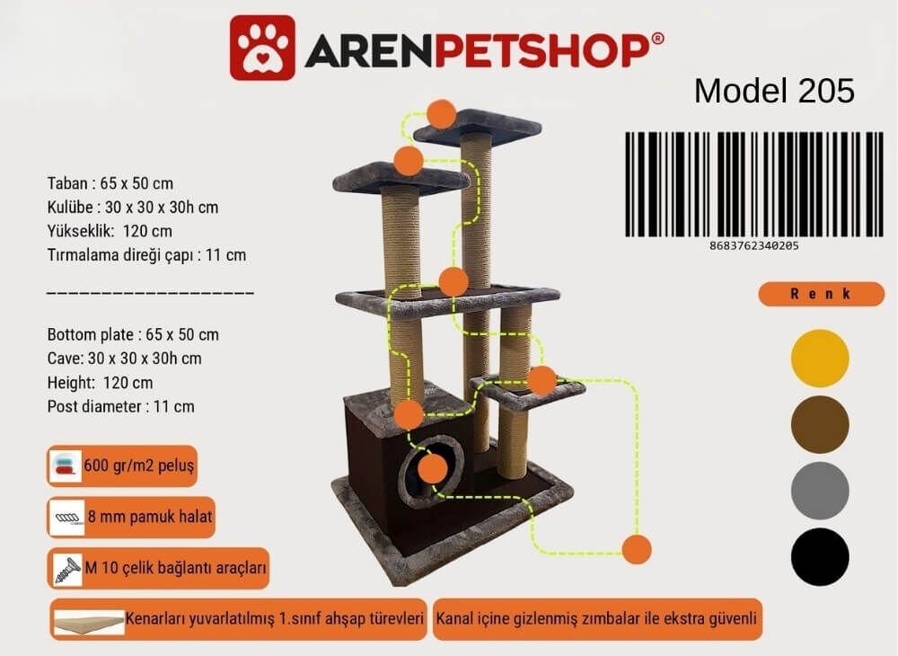 Zaf Tırmalama Tahtası Model-205