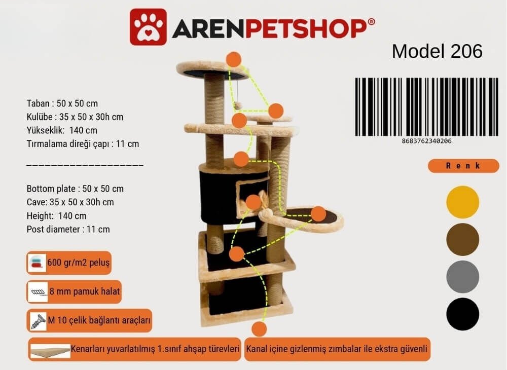 Zaf Tırmalama Tahtası Model-206