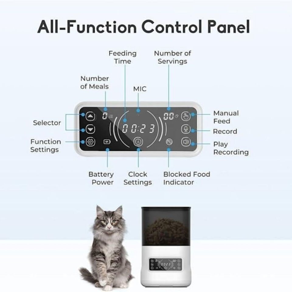 Dogness WIFI Akıllı Mama Kabı 35 x 20 x 32 (4 Litre)