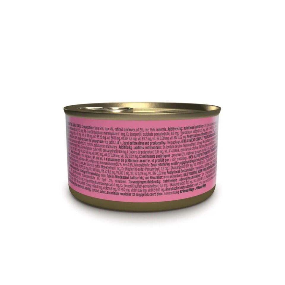 Schesir Jöle İçinde Ton Balıklı ve Jambonlu Yetişkin Kedi Konservesi 85gr