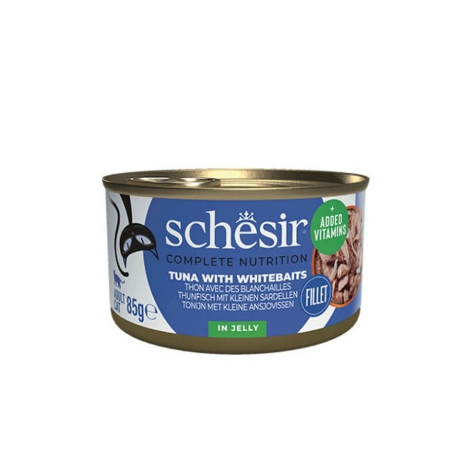 Schesir Ton Balıklı ve Ringa Balıklı Kedi Konservesi 85gr