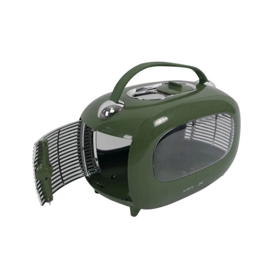 M-Pets Sixties Classic Kedi Taşıma Çantası 48x29x30cm (Yeşil)