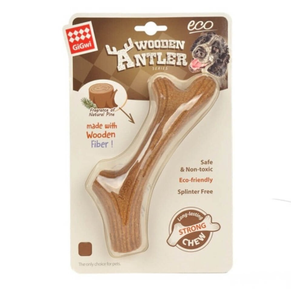 GiGwi Doğal Ağaç Diş Kaşıma Köpek Oyuncağı 22cm [L]