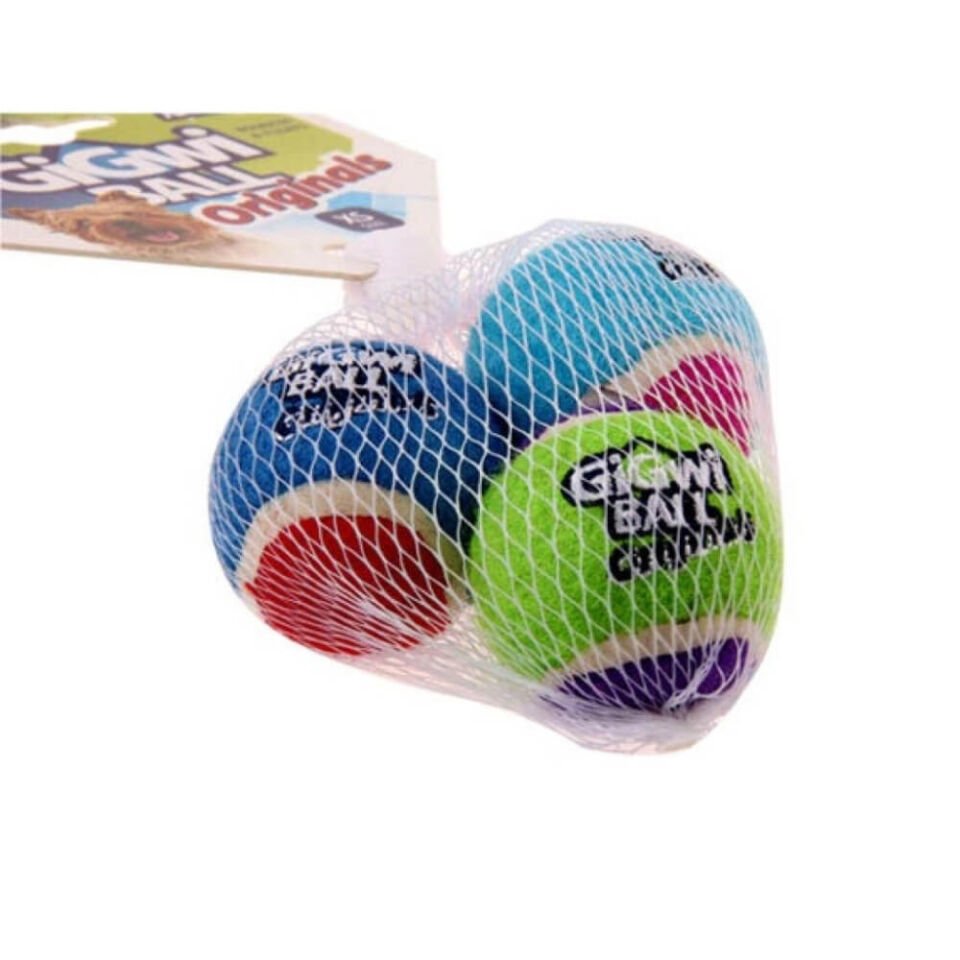 GiGwi Tenis Topu Köpek Oyuncağı 4cm (3'lü)