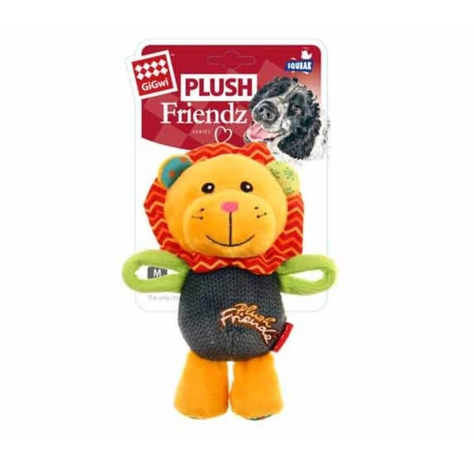 GiGwi Sesli Peluş Aslan Köpek Oyuncağı 17cm