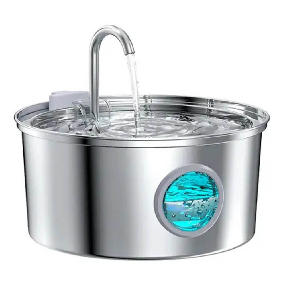 Electron Çelik Kedi Köpek Otomatik Tekli Su Pınarı 3,2Lt