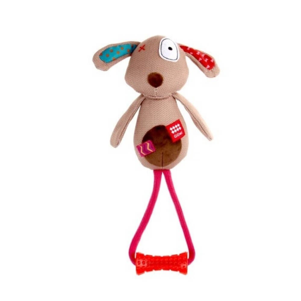 GiGwi Plush Friendz Sesli Köpek Diş Kaşıma Oyuncağı 32cm