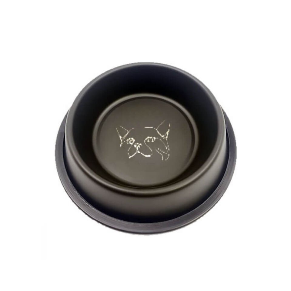 EuroDog Oripet Asr Fpcl Lazer İşlemeli Kedi Mama Su Kabı 8 Oz
