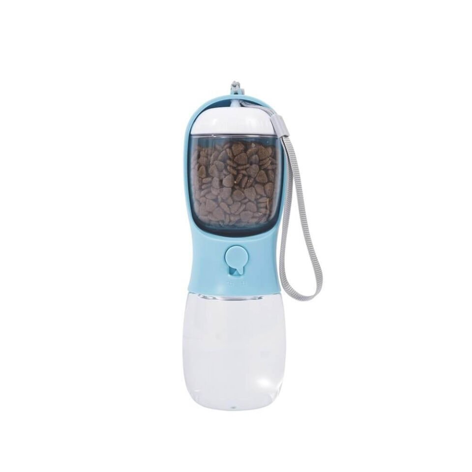 M-PETS On The Road 2in1 Köpek Seyahat Suluğu 300 Ml Blue
