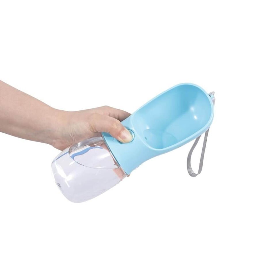 M-PETS On The Road 2in1 Köpek Seyahat Suluğu 300 Ml Blue