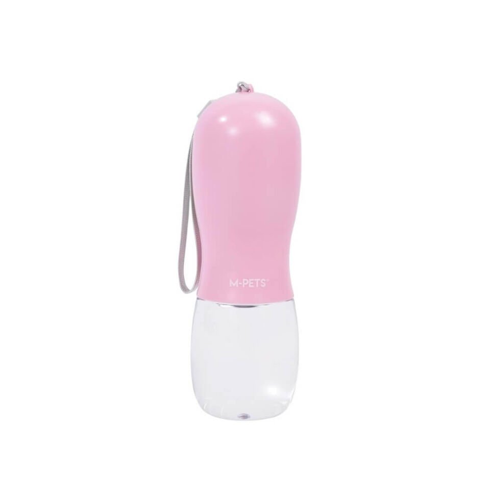 M-PETS On The Road 2in1 Köpek Seyahat Suluğu 300 Ml Pink