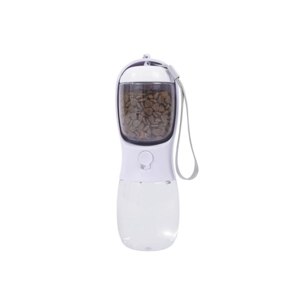 M-PETS On The Road 2in1 Köpek Seyahat Suluğu 300Ml White