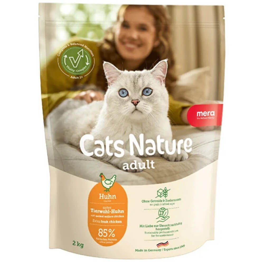 Mera Tahılsız Tavuklu Yetişkin Kedi Maması 2 kg