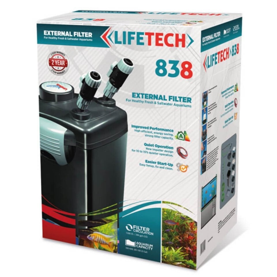Life Tech Filtre Siyah Kova İçi Dolu 1200 L/H