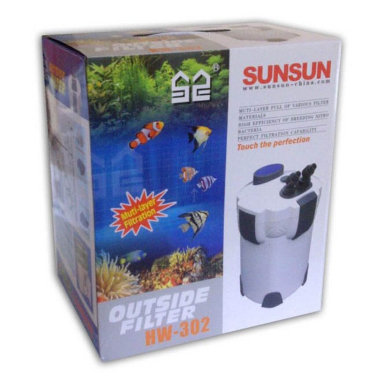 Sunsun HW 302 Dış Filtre 1000L/S 18W