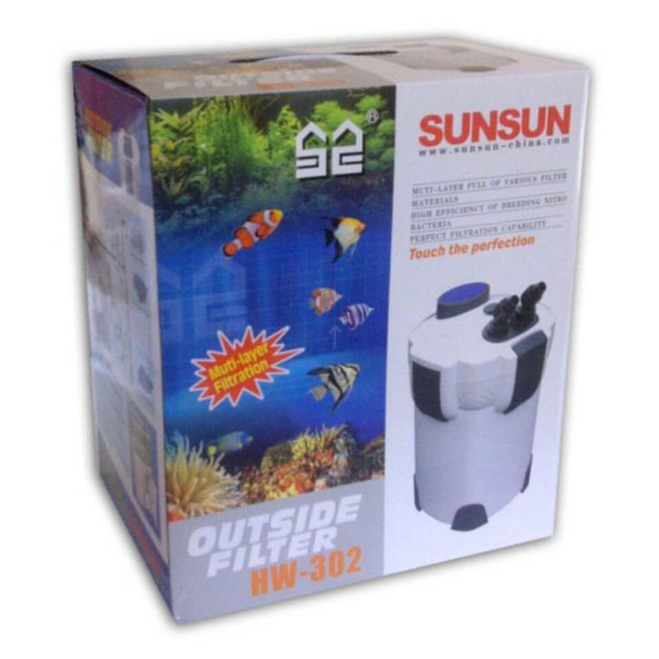 Sunsun HW 302 Dış Filtre 1000L/S 18W