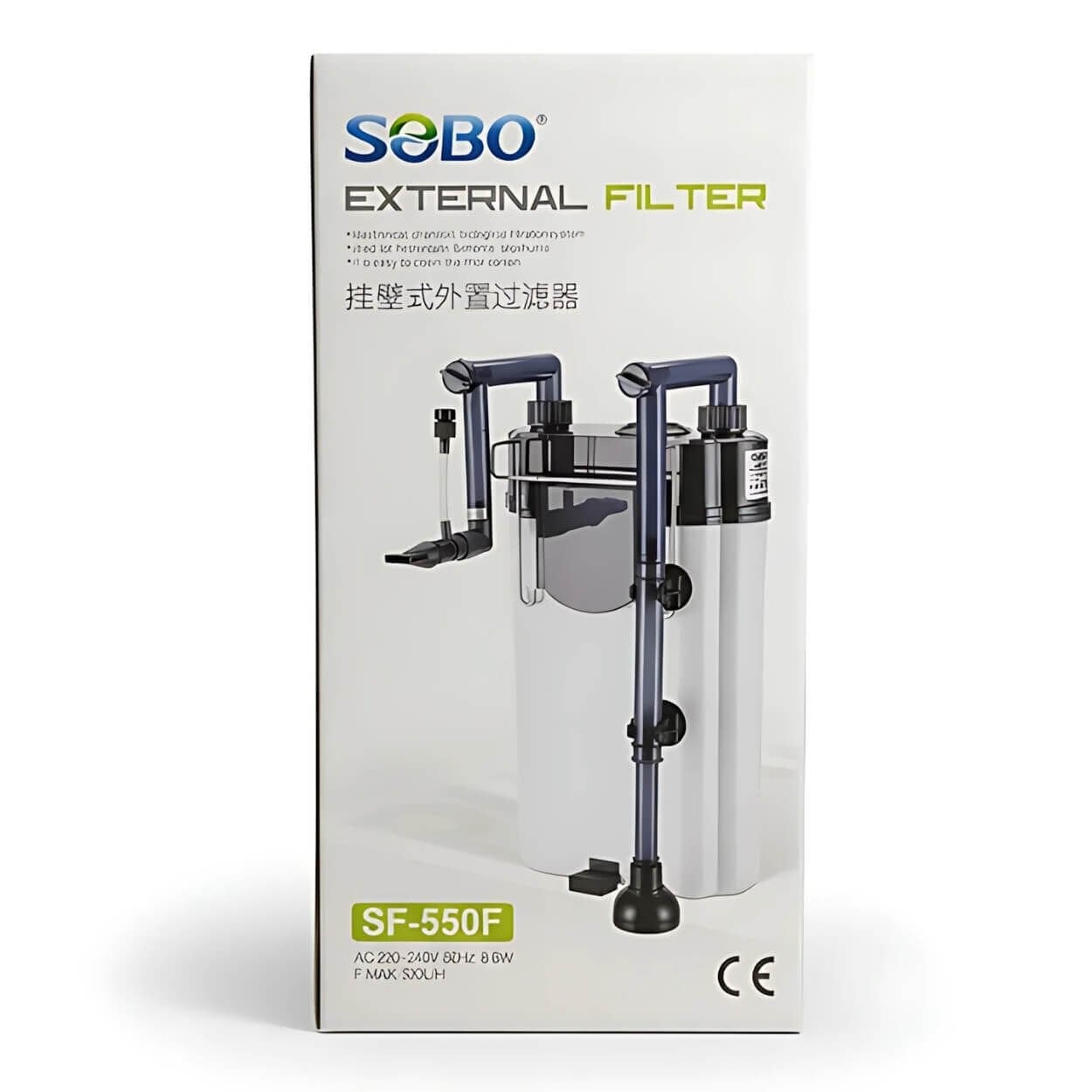 Sobo SF-550F Dış Filtre 500Lt/H 8,6W