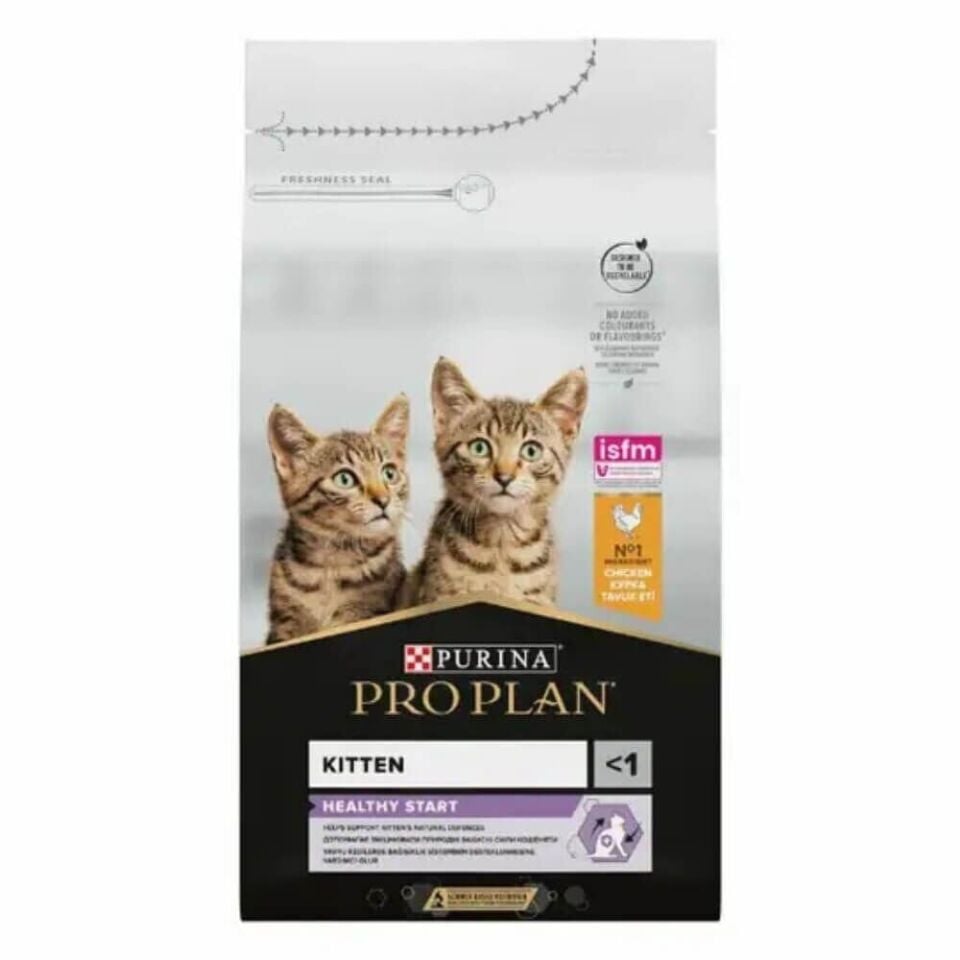 Pro Plan Kitten Tavuklu ve Pirinçli Yavru Kedi Maması 10Kg