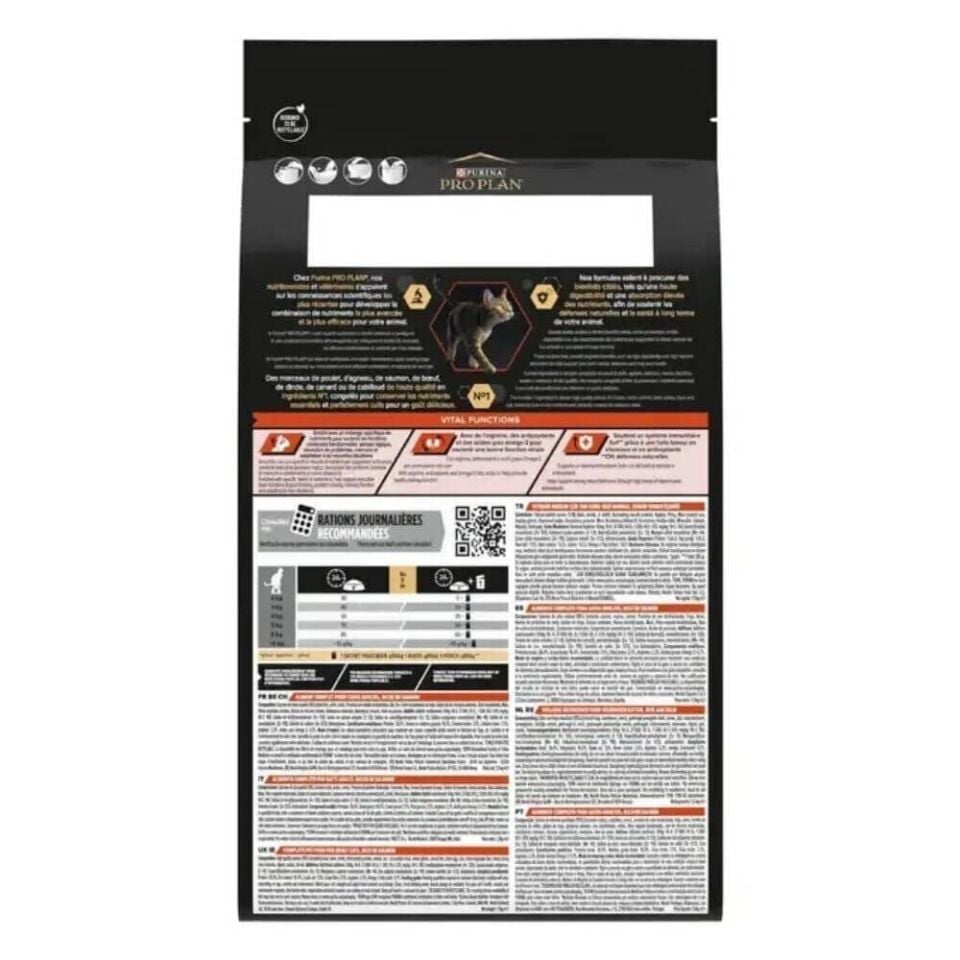 Pro Plan Somonlu ve Pirinçli Yetişkin Kedi Maması 3Kg